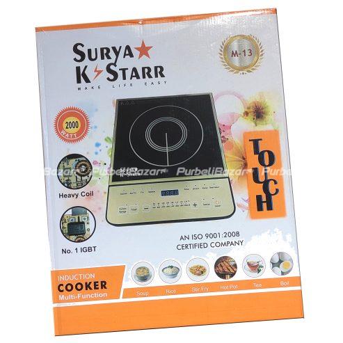 SURYA KSTAR m13 Induction Cooktop (Black,